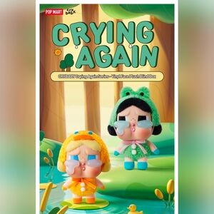 PopMart Crying Again Crybaby Plush Pendant (Duck You)